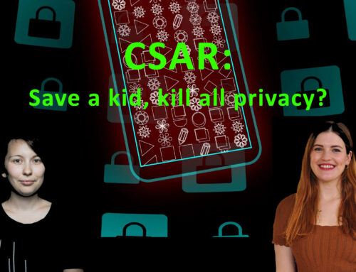 Zakonodaja CSAR: Rešujejo otroke, ubijajo zasebnost!